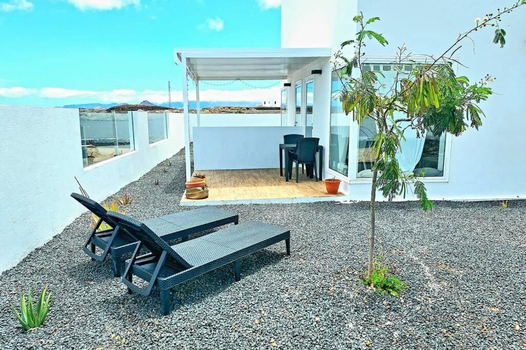 Ferienwohnung Lanzarote Ocean Loft B Tinajo Exterior foto