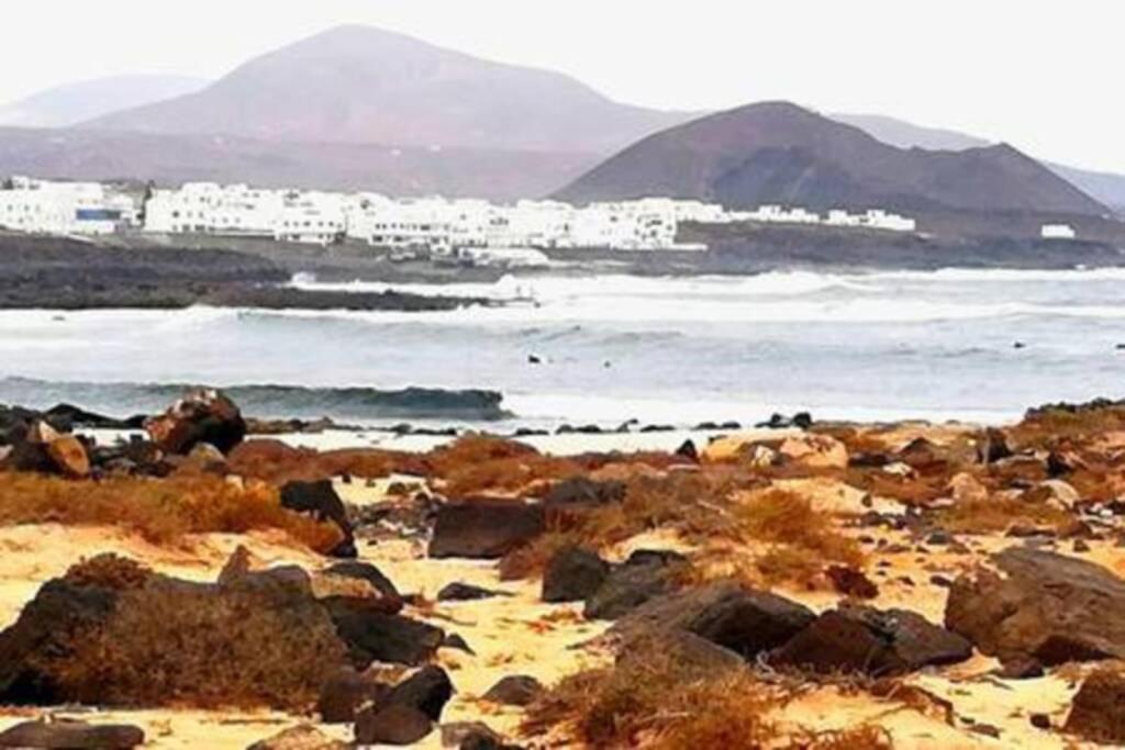 Ferienwohnung Lanzarote Ocean Loft B Tinajo Exterior foto