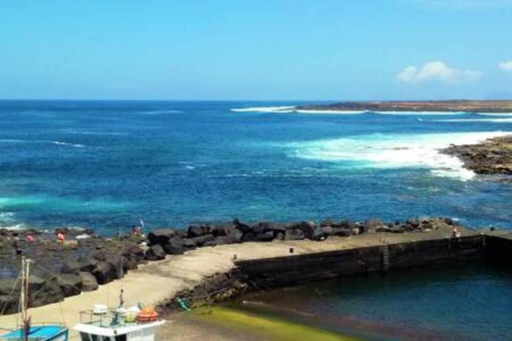 Ferienwohnung Lanzarote Ocean Loft B Tinajo Exterior foto