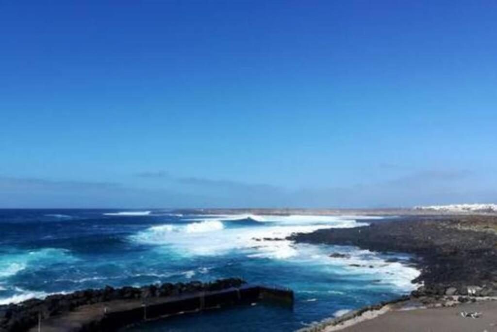 Ferienwohnung Lanzarote Ocean Loft B Tinajo Exterior foto